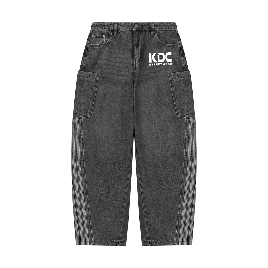 Women's Vintage Wash Barrel Leg Jeans