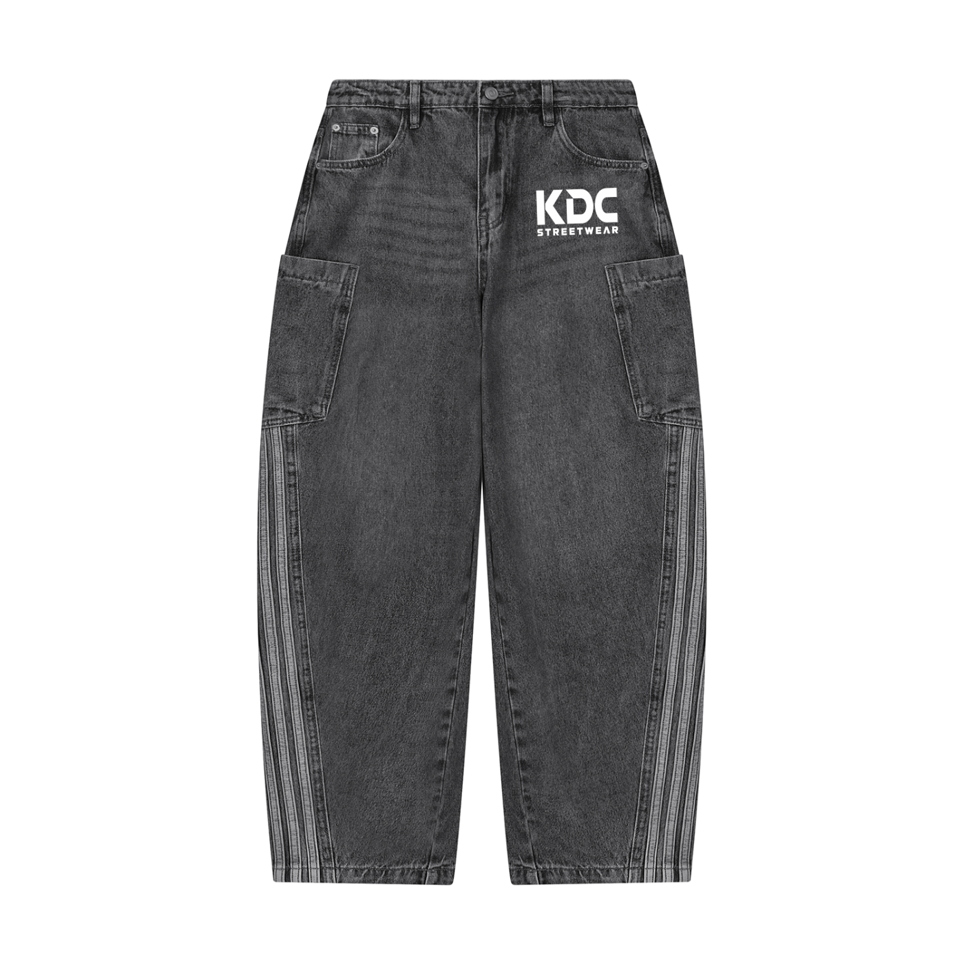 Women's Vintage Wash Barrel Leg Jeans